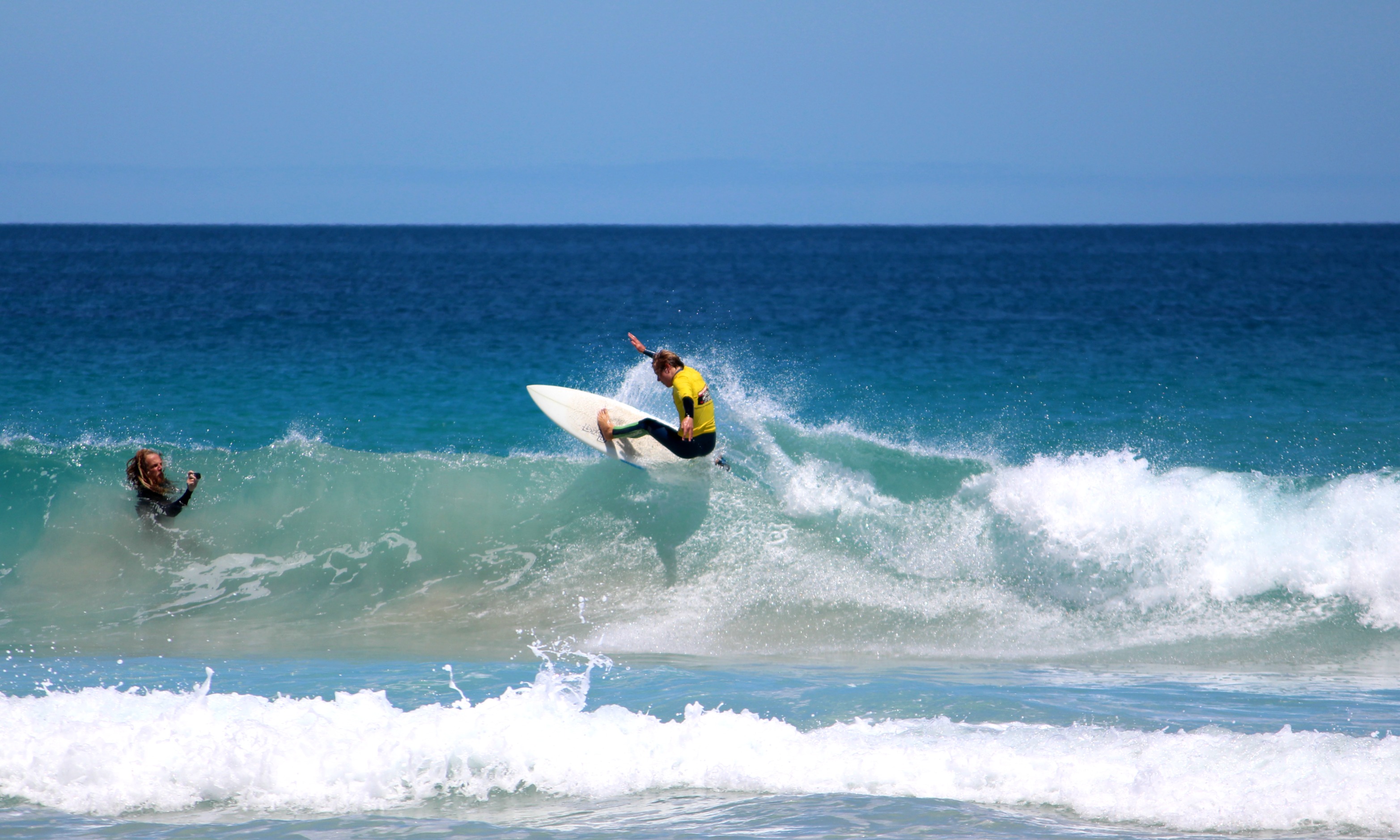 Berry Bay surfing by Lochie Cameron